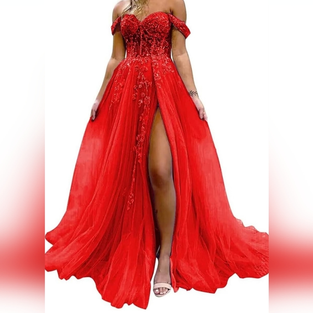 Red ♥️🍒 Prom Dress 16